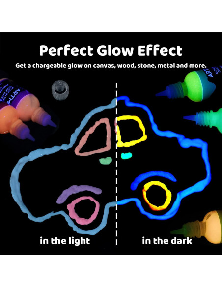 Set de Pintura Acrílica Brillante ARTME 12 Colores 30ml