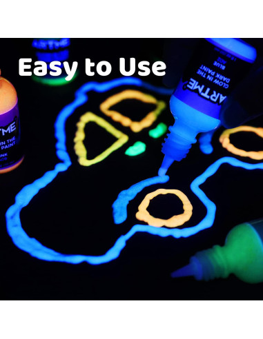 Set de Pintura Acrílica Brillante ARTME 12 Colores 30ml