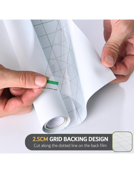 Película Blackout Blanca VELIMAX 45x200cm 100% Bloqueo Luz