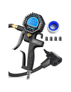 Inflador Digital de Neumáticos Gerchway 200 PSI - Válvula Presta