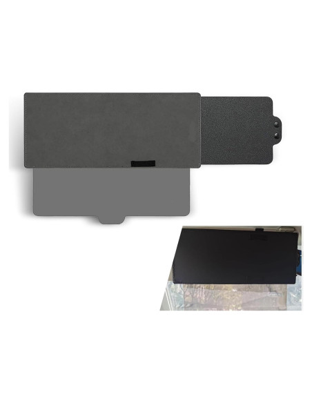 Extensor de Visera Solar para Coche Pinflaw 30.99x14.99cm PU
