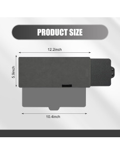 Extensor de Visera Solar para Coche Pinflaw 30.99x14.99cm PU 2