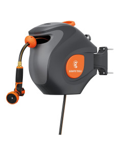 Carrete de Manguera de Jardín Giraffe Tools BW30 30.48m Automático