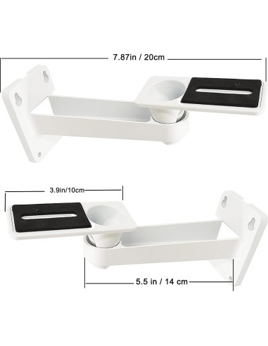 Soporte de Pared para Proyector 2-Be-Best Ajustable 20 cm