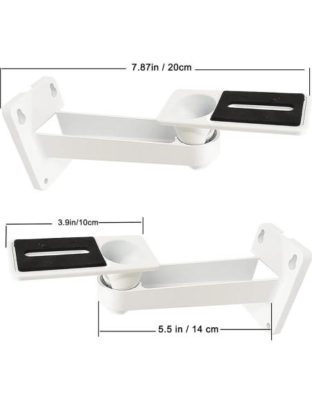 Soporte de Pared para Proyector 2-Be-Best Ajustable 20 cm