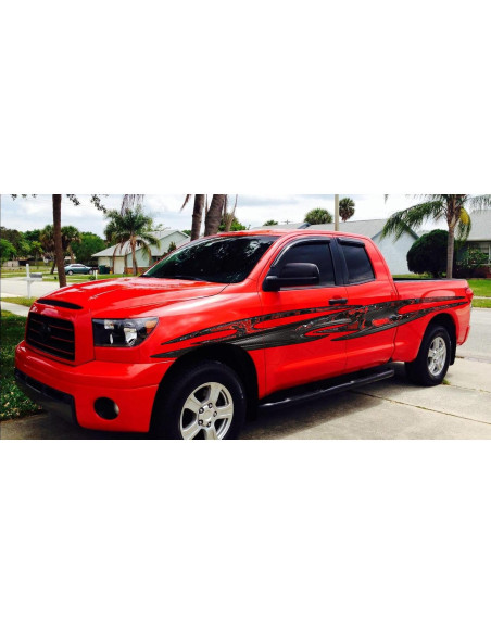 Calcomanía Tribal 3D para Auto VSgraphics 56x343 cm