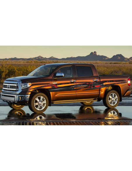 Calcomanía Tribal 3D para Auto VSgraphics 56x343 cm