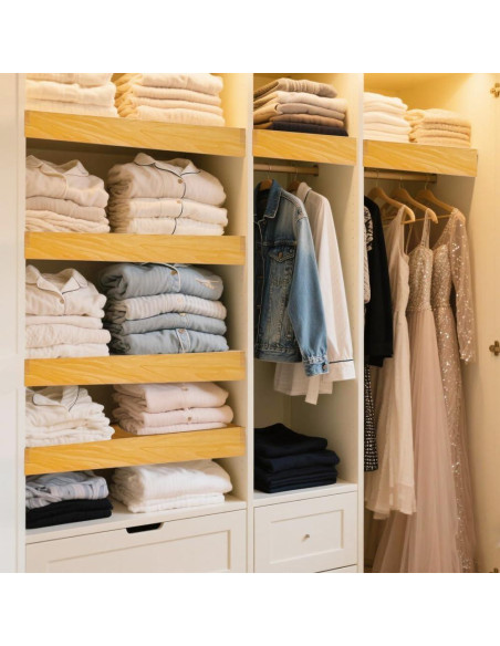 Cubiertas de estantes de alambre NEW NOAM 5 piezas 87.6x35.3 cm