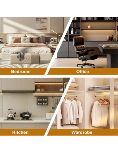 Cubiertas de estantes de alambre NEW NOAM 5 piezas 87.6x35.3 cm