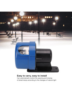 Interruptor Fotocélula Automático Tissting 10A IP65 para Exteriores 2