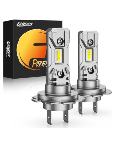 Bombilla de Niebla H7 Forenner, 6500K, 2 Unidades, Plug and Play