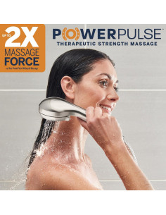 Cabezal de Ducha de Mano Waterpik XAL-649ME 6 Modos Níquel Cepillado 2