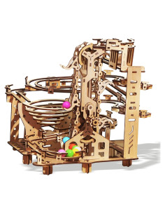 Kit de Carrera de Canicas 3D ROEOLNIL - Rompecabezas de Madera