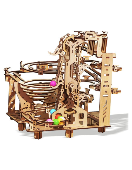 Kit de Carrera de Canicas 3D ROEOLNIL - Rompecabezas de Madera