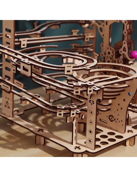 Kit de Carrera de Canicas 3D ROEOLNIL - Rompecabezas de Madera