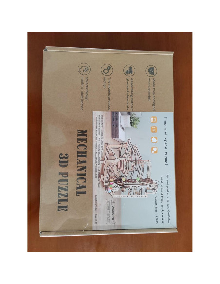 Kit de Carrera de Canicas 3D ROEOLNIL - Rompecabezas de Madera