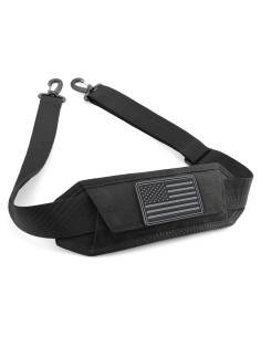 Correa de Hombro WYNEX con Almohadilla Desmontable 5 cm Negra