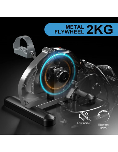 Ejercitador de Pedales TECHMOO TH-EB01 Portátil 5LBS