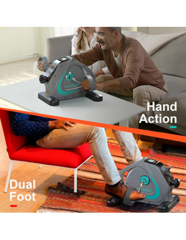 Ejercitador de Pedales TECHMOO TH-EB01 Portátil 5LBS