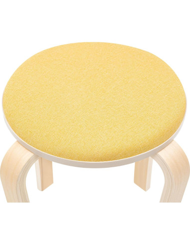 Juego de 8 Taburetes Redondos Apilables ZXTINGSHOP 41.5cm