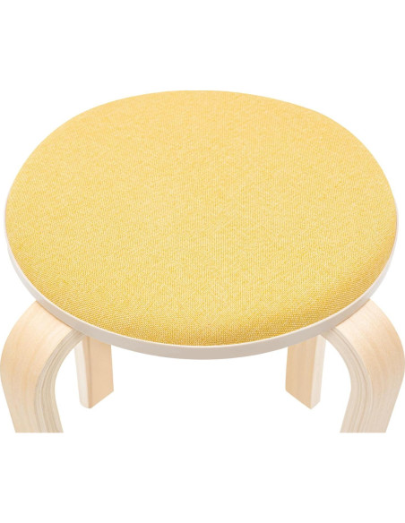 Juego de 8 Taburetes Redondos Apilables ZXTINGSHOP 41.5cm