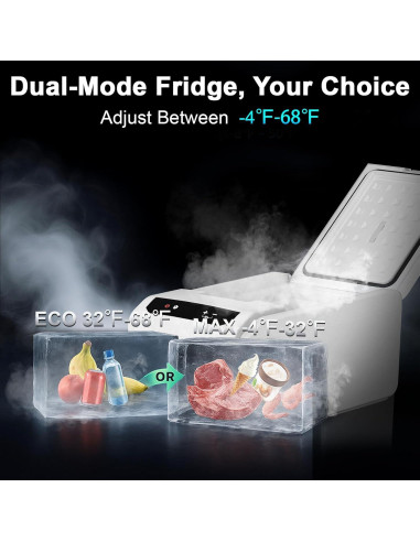 Refrigerador Portátil Erivess 15L 12V/240V -20C a 20C