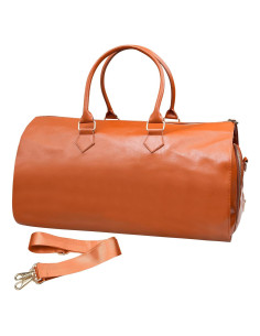 Bolsa de Viaje Convertible Kalawen 45L Naranja con Compartimento para Zapatos
