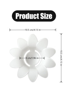 Separador de Yema de Huevo ZIANTENNY en Plástico Blanco 2