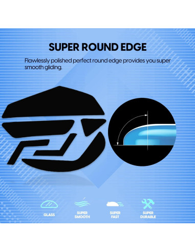 Patas de Ratón HESSION para Logitech G502 - Reemplazo Teflón