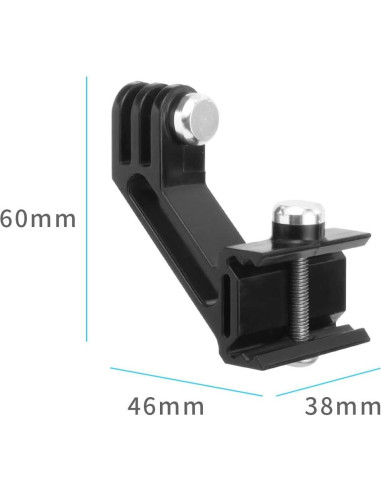 Adaptador Montaje Riel Picatinny 45 HIGOO para Cámara Acción