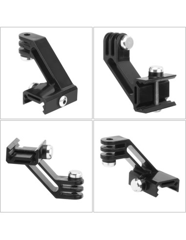 Adaptador Montaje Riel Picatinny 45 HIGOO para Cámara Acción