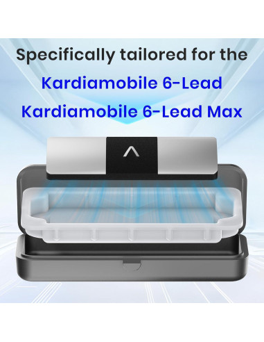 Funda Portátil Heliocean para EKG KardiaMobile 6L y 6L Max