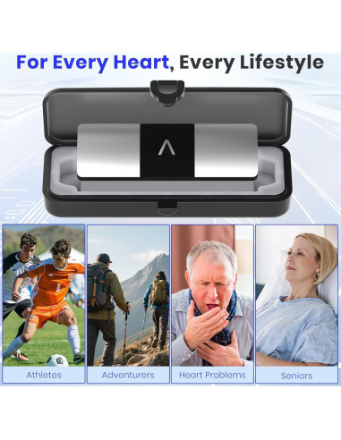 Funda Portátil Heliocean para EKG KardiaMobile 6L y 6L Max