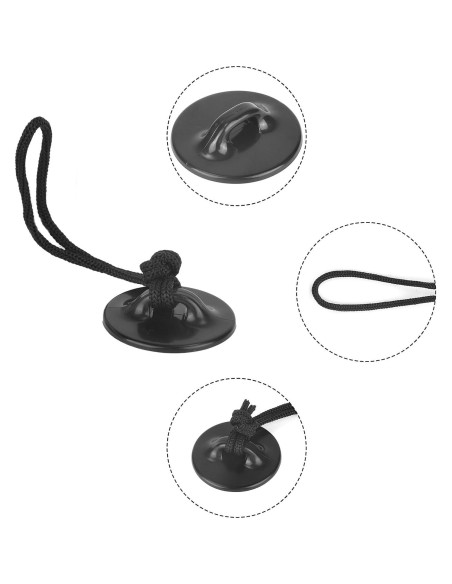 4 Correas de Seguridad para Cámara de Acción Lasuroa con Almohadillas Adhesivas