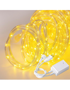 Luces de Cuerda LED Impermeables CHORLED 6.1m Blanco Cálido 2