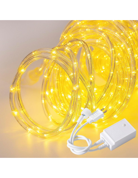 Luces de Cuerda LED Impermeables CHORLED 6.1m Blanco Cálido