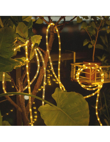 Luces de Cuerda LED Impermeables CHORLED 6.1m Blanco Cálido