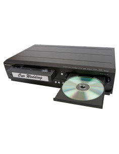 Grabadora DVD y VCR Emerson ZV427EM5 1080p HDMI Renovada
