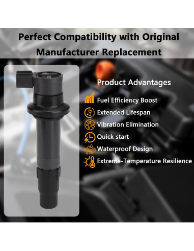 Bobina de Encendido Erovisch 5TA-82310-10-00 para Yamaha