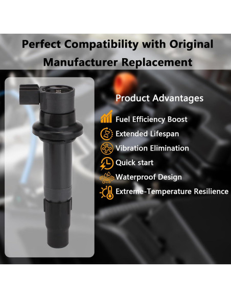 Bobina de Encendido Erovisch 5TA-82310-10-00 para Yamaha