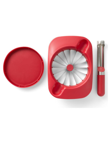 Cortador y Descorazonador de Manzanas Chef'n 16 Rebanadas Acero Inoxidable