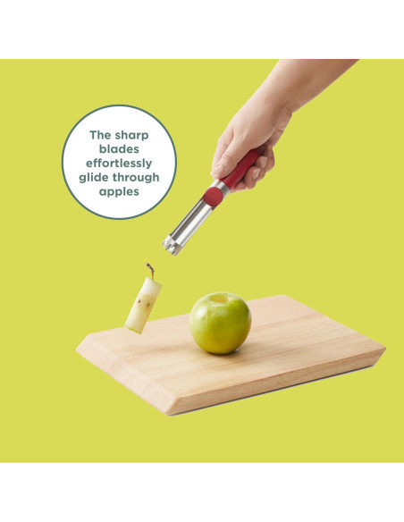 Cortador y Descorazonador de Manzanas Chef'n 16 Rebanadas Acero Inoxidable