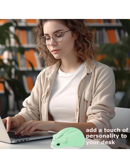 Ratón Inalámbrico Bonito SHARE SUNSHINE Verde 1200DPI