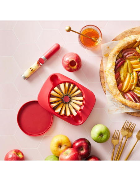 Cortador y Descorazonador de Manzanas Chef'n 16 Rebanadas Acero Inoxidable