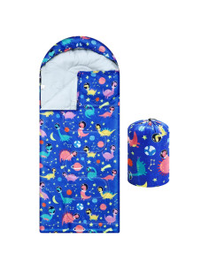 Saco de dormir Fanfanwin 3 estaciones niños 185x70cm azul