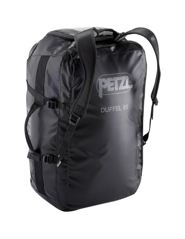 Bolsa de Mochila Petzl Duffel 85L Negra Ergonómica