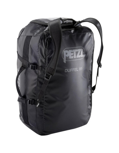 Bolsa de Mochila Petzl Duffel 85L Negra Ergonómica