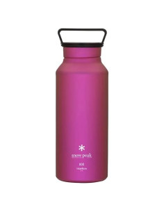 Botella de Agua Aurora de Titanio Snow Peak 800ml Rosa