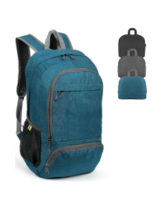 Mochila de Senderismo Ultraligera TANTOMI 25L Plegable Azul