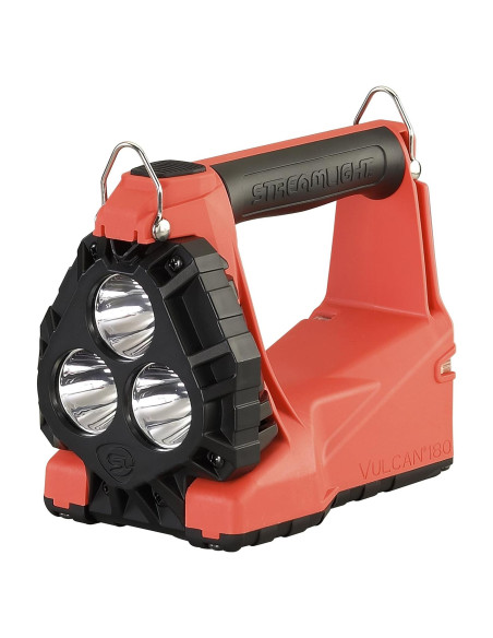Linterna Recargable Streamlight Vulcan 180 Naranja 400 Lúmenes